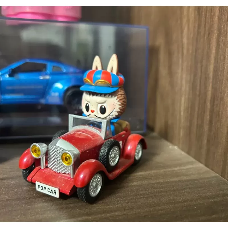 Labubu Pop Mart PopCar Super Track Series Labubu COCHE CLÁSICO
