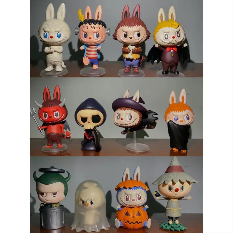 Labubu The Monsters Carnival Series Conjunto completo abierto