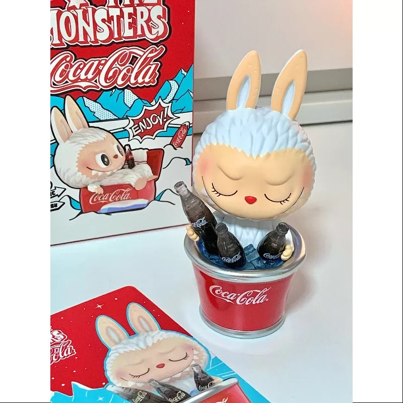 Labubu The Monsters Coca Cola Series Conjunto completo abierto Labubu The Monsters Coca Cola Series Conjunto completo abierto
