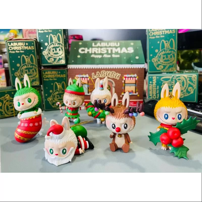 Labubu The Monsters – Colección completa de Navidad 2020 (Abierta)