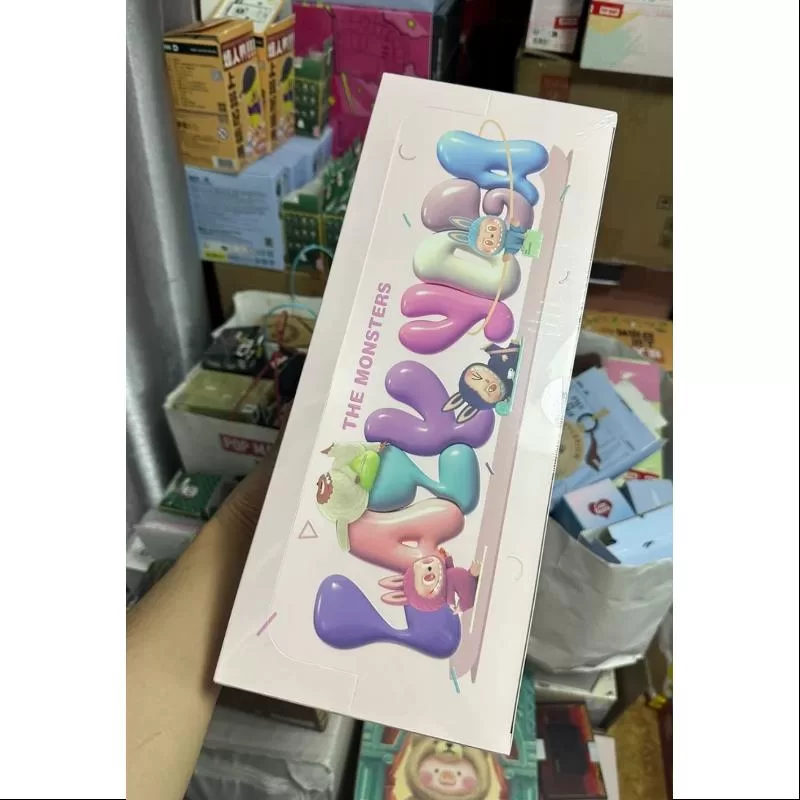 Labubu The Monsters Lazy Yoga Series Conjunto completo nuevo con plástico