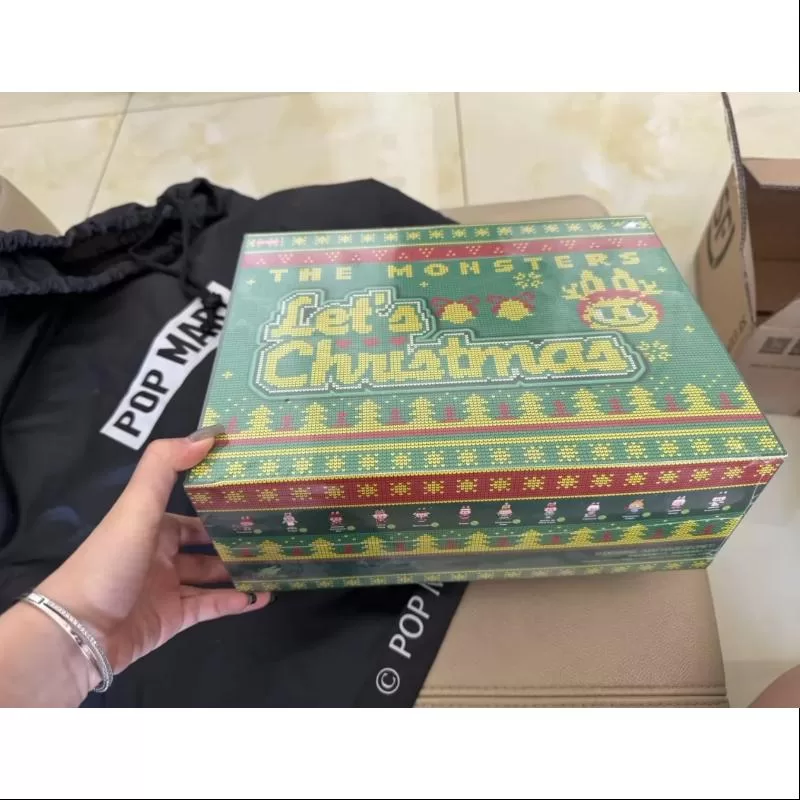 Labubu The Monsters Let’s Christmas Series Conjunto completo nuevo con plástico