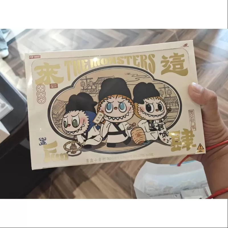 Labubu The Monsters Let’s Have Fun Together Night Light Series Conjunto completo nuevo con plástico