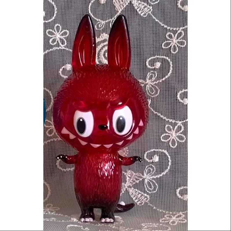 Labubu The Monsters Mini Zimomo Rojo Negro PTS LIMITADO