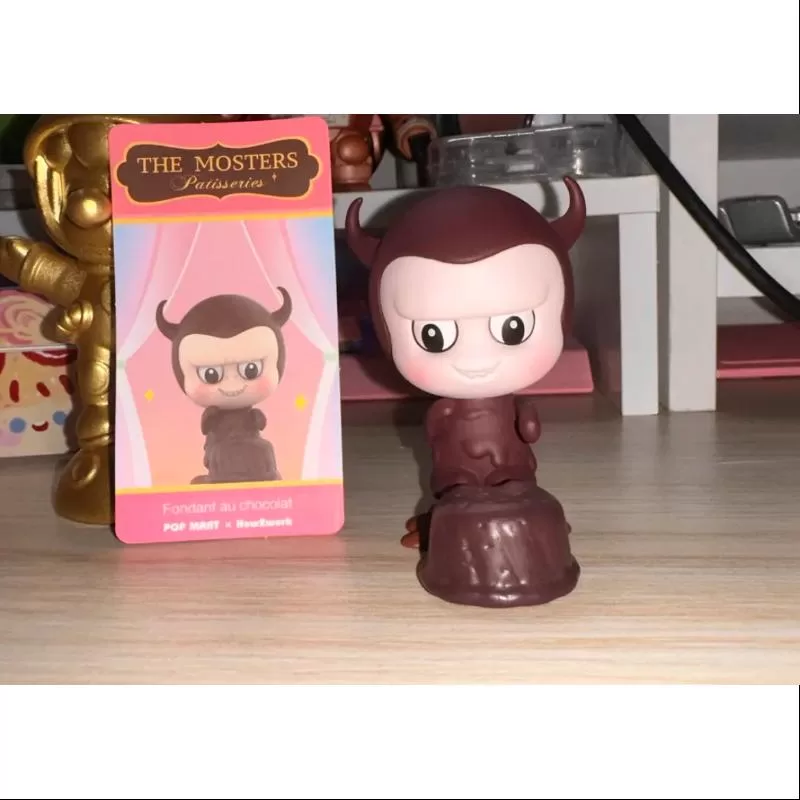 Labubu The Monsters Pastelería Serie Fondant de chocolate