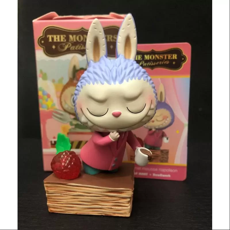 Labubu The Monsters Pastelería Serie Mousse de caramelo Napoleón