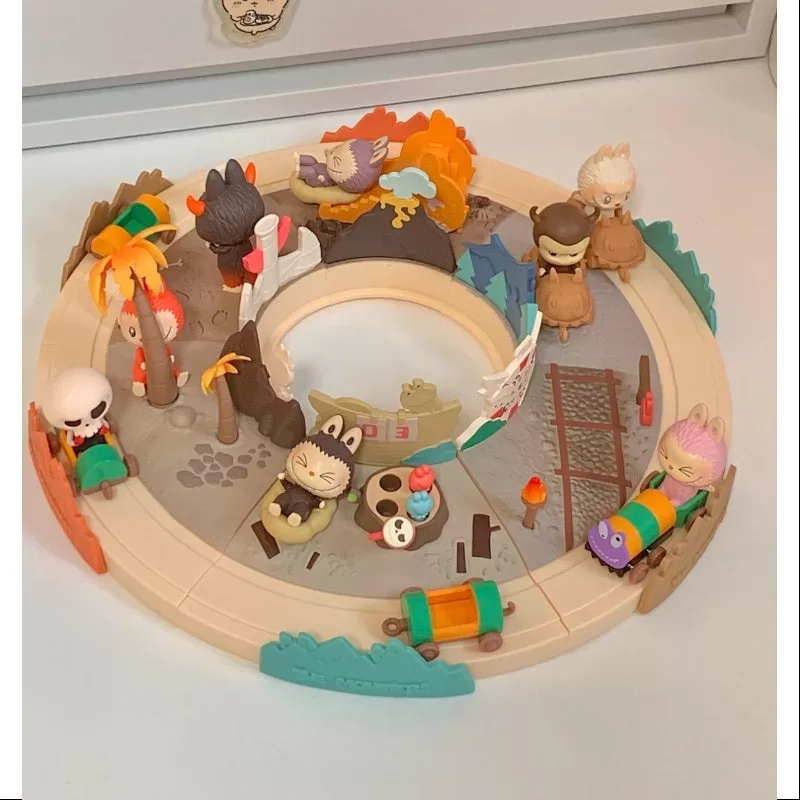 Labubu The Monsters Playing Games Series Conjunto completo abierto