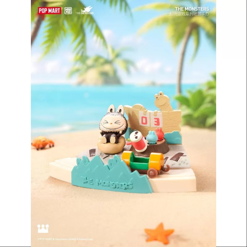 Labubu The Monsters Playing Games Series Divertida Batalla