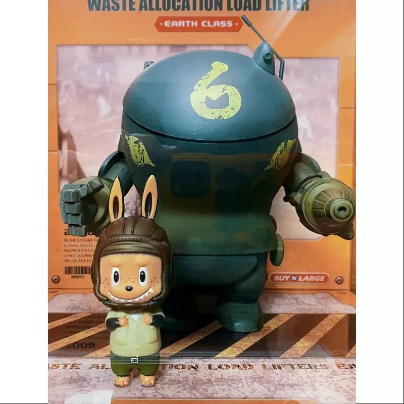 Labubu The Monsters S.A.F.S con Mini Labubu Pilot Ver.1.0 LIMITADA