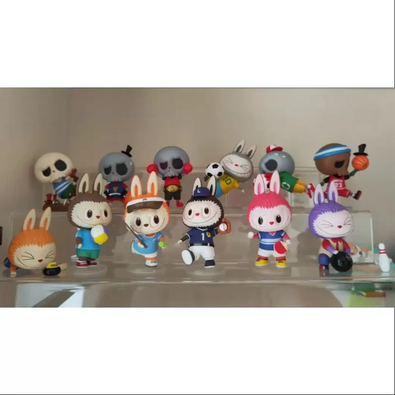 Labubu The Monsters Sports Series Conjunto completo abierto