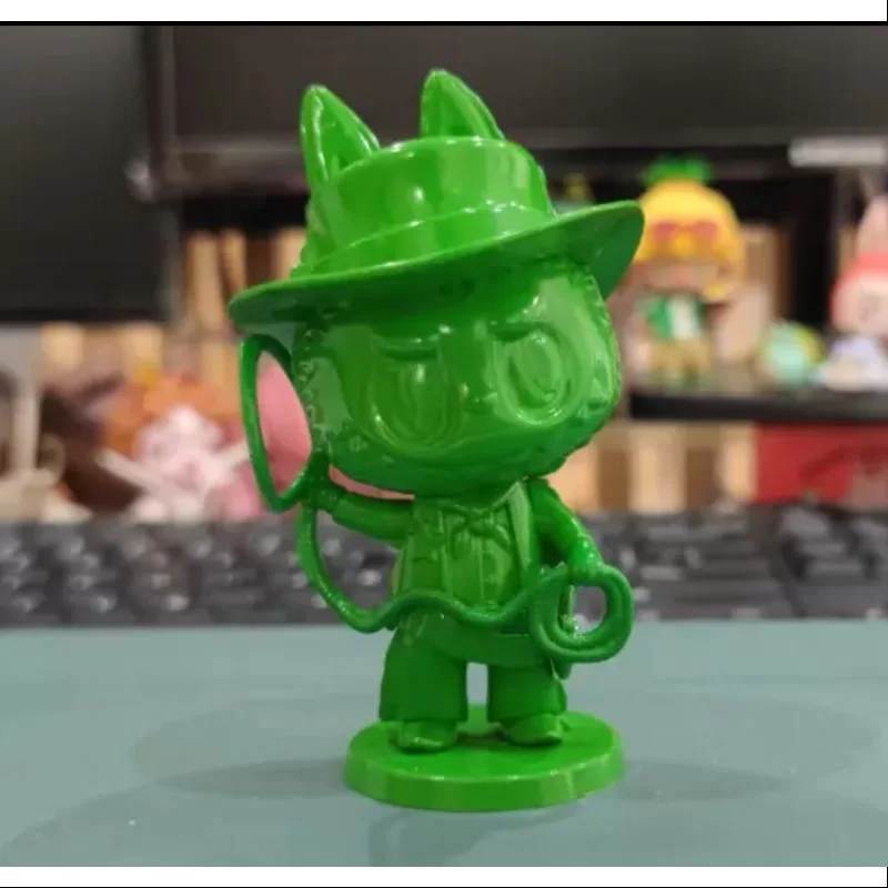 Labubu The Monsters Toys Series Vaquero de plástico vintage secreto