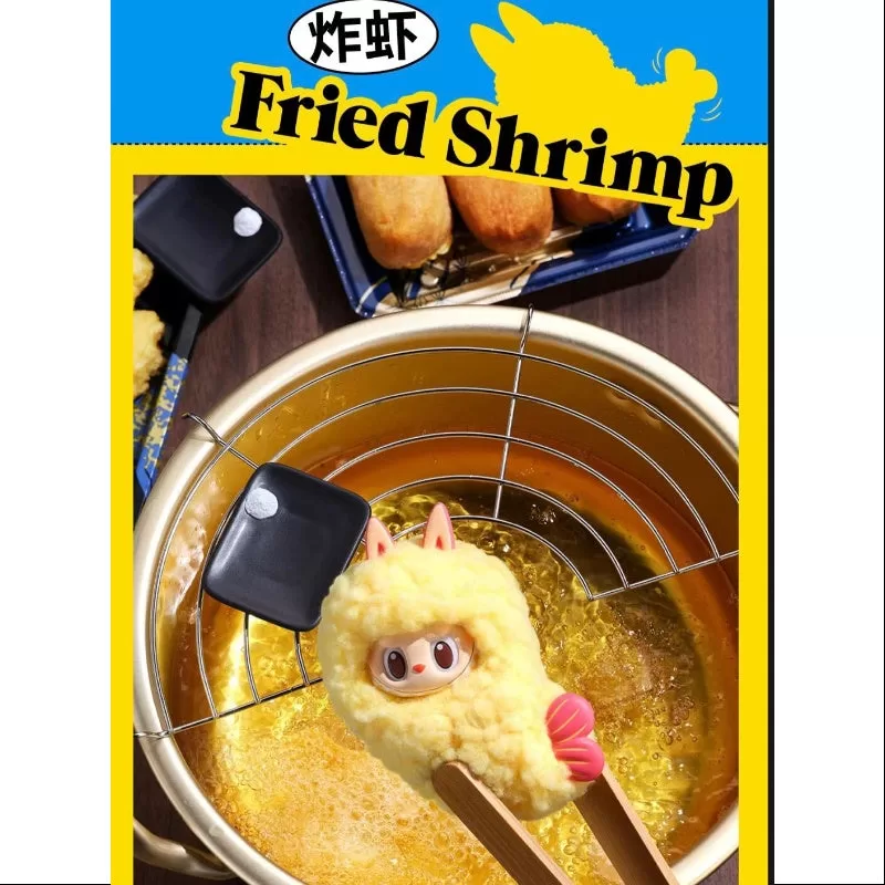 Labubu The Monsters Wacky Mart Series Camarones fritos Labubu The Monsters Wacky Mart Series Camarones fritos