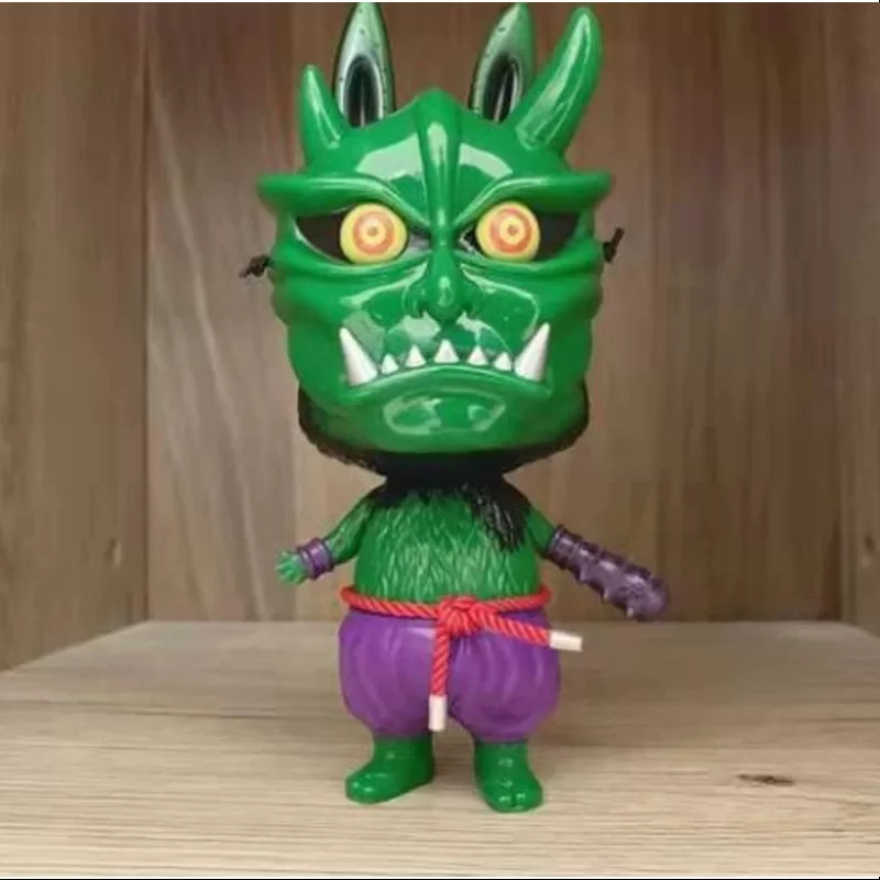 Labubu The Monsters X Oni Ninja Green 2019 LIMITADO