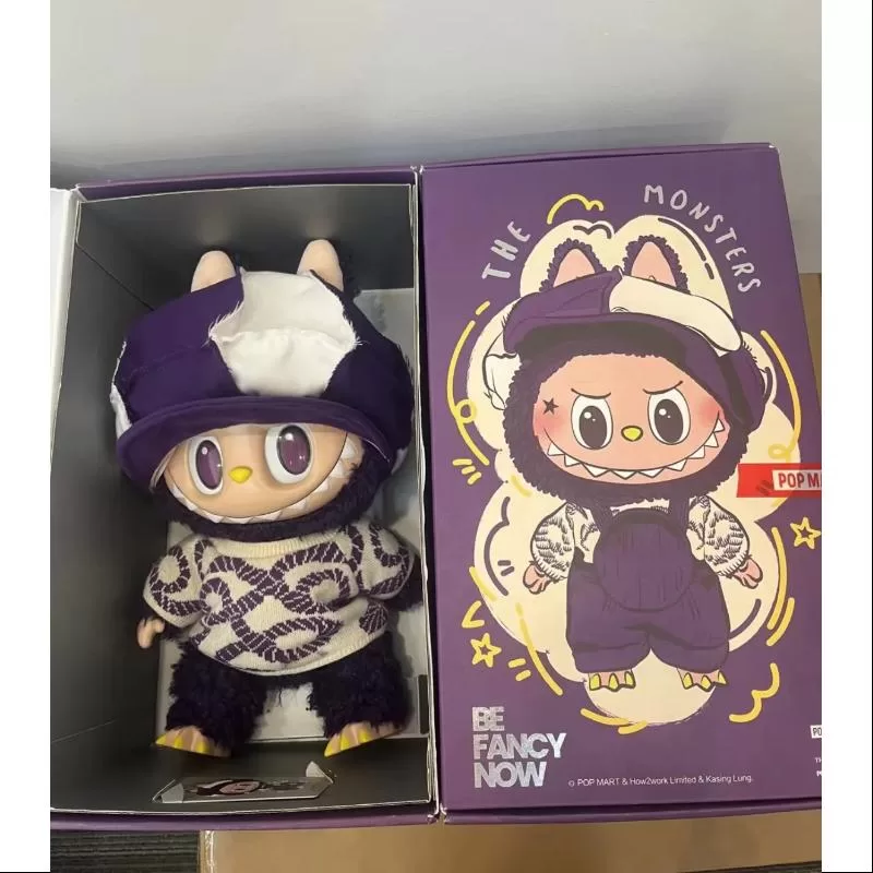 Labubu The Monsters X Pronuncia Be Fancy Now Muñeca de peluche de vinilo Edición limitada Labubu The Monsters X Pronuncia Be Fancy Now Muñeca de peluche de vinilo Edición limitada