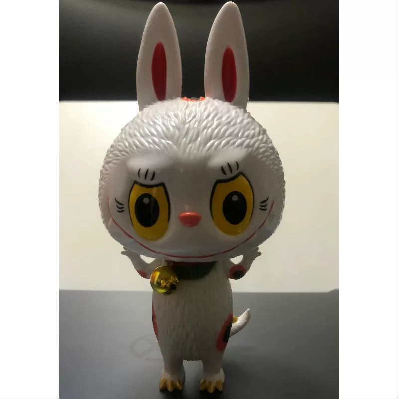 Labubu The Monsters Zimomo Maneki Blanco 2019 LIMITADO