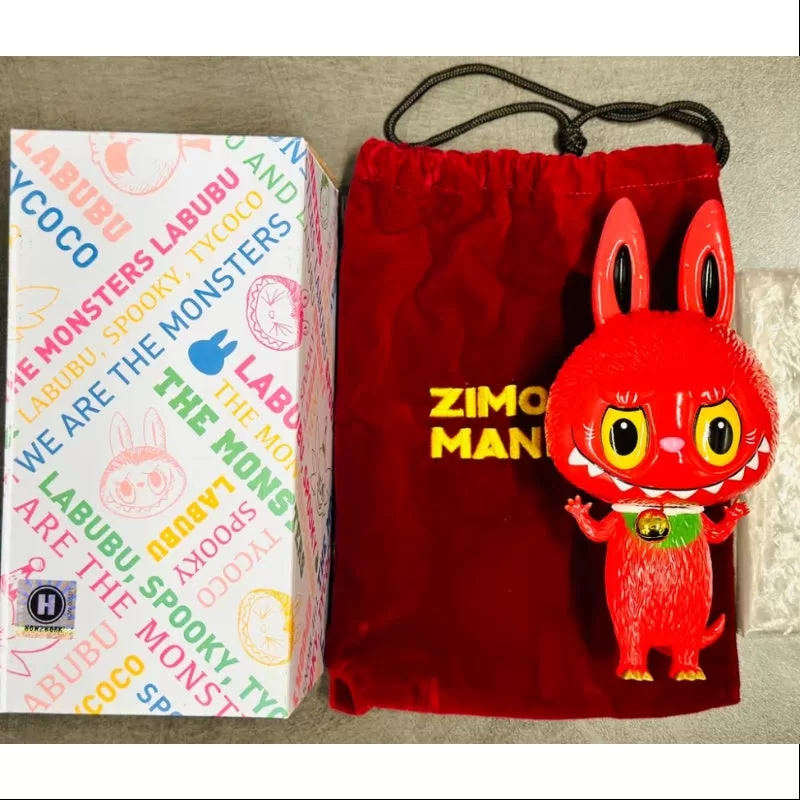 Labubu The Monsters Zimomo Maneki Red Tokyo WF 2020 LIMITADO