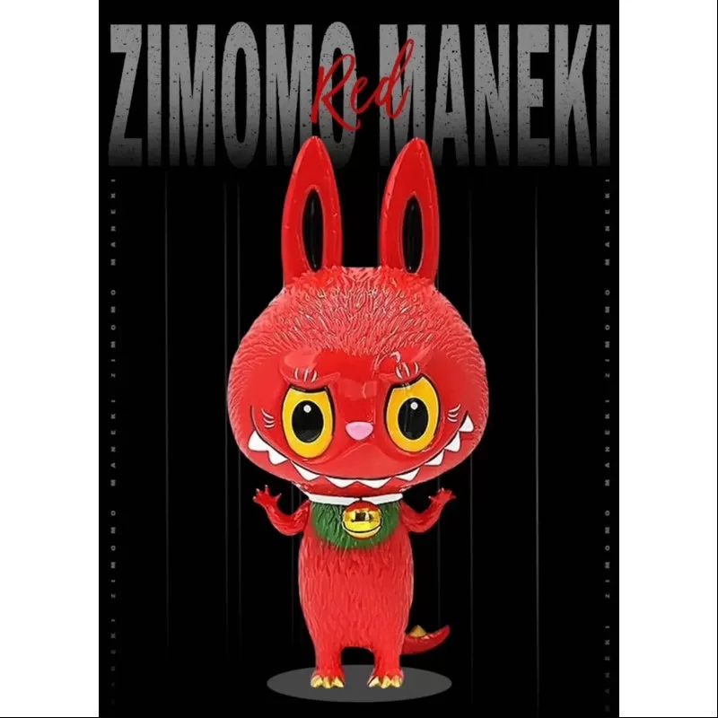 Labubu The Monsters Zimomo Maneki Red Tokyo WF 2020 LIMITADO