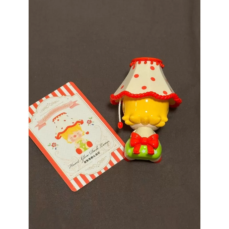 Lámpara de escritorio con brillo en forma de corazón de la serie Sweet Bean Afternoon Tea