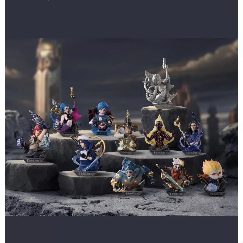 League of Legends Arcane Series Conjunto completo nuevo con plástico