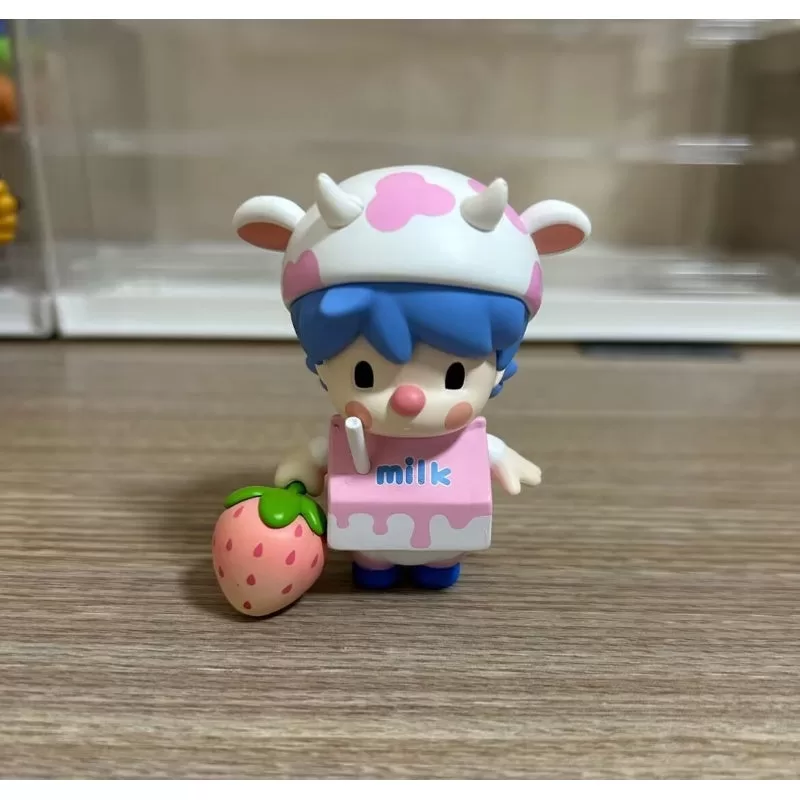 Leche de fresa de la serie Sweet Bean Supermarket