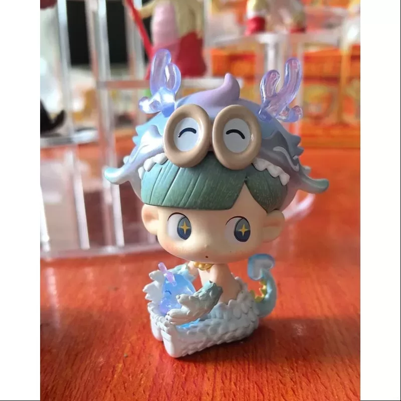 Lilios Pop Mart Loong presenta la serie Treasure NEVER ALOONG versión especial (1/144)