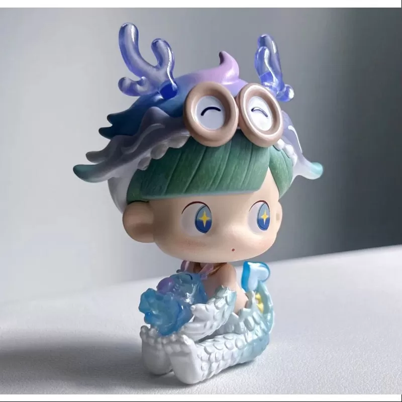 Lilios Pop Mart Loong presenta la serie Treasure NEVER ALOONG versión especial (1/144)