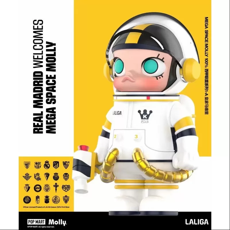 MEGA ESPACIO MOLLY 100% LALIGA Series Real Madrid 2023 LIMITADA