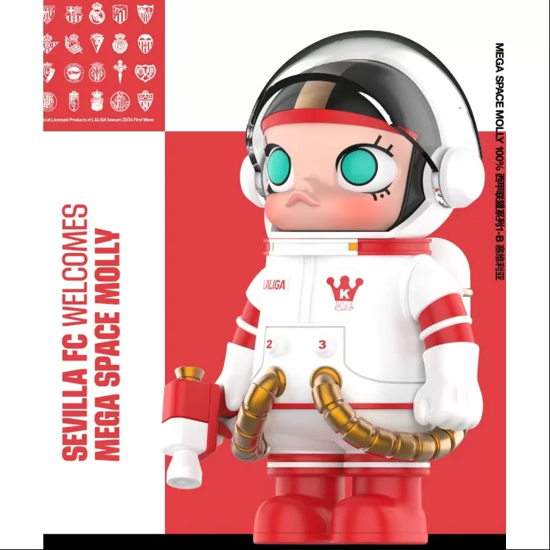 MEGA ESPACIO MOLLY 100% LALIGA Series Sevilla FC 2023 LIMITADA