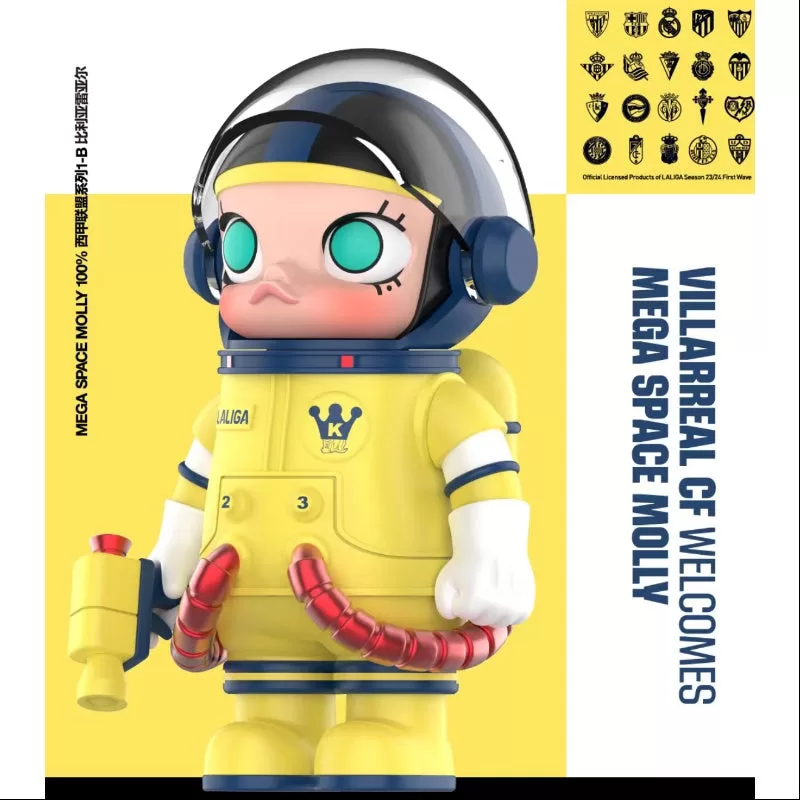 MEGA ESPACIO MOLLY 100% LALIGA Series Villarreal CF 2023 LIMITADA