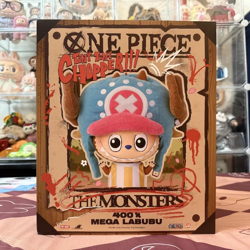 MEGA LABUBU 400% Tony Tony Chopper 2025 Edición Limitada