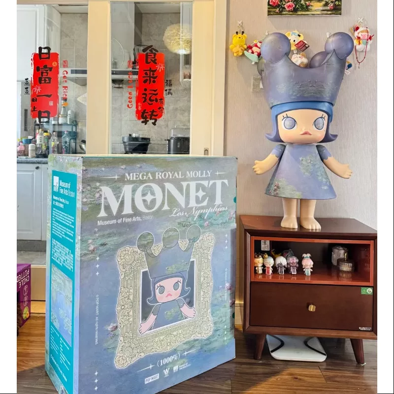 MEGA ROYAL MOLLY 1000% Monet Les Nymphéas 2025 Edición limitada MEGA ROYAL MOLLY 1000% Monet Les Nymphéas 2025 Edición limitada