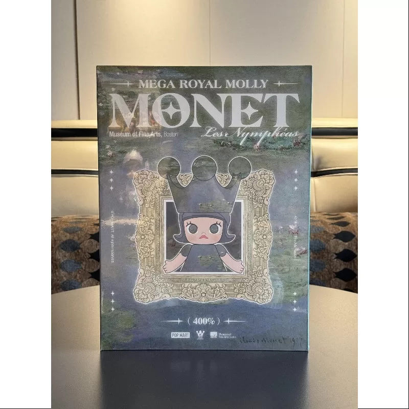 MEGA ROYAL MOLLY 400% Monet Les Nymphéas 2025 Edición limitada