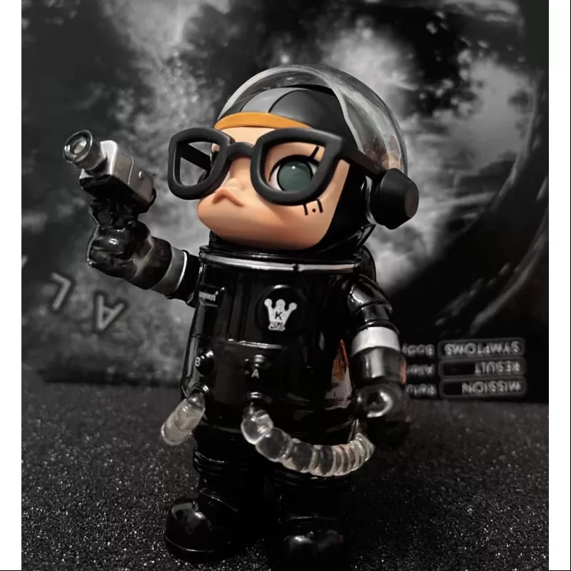 MEGA SPACE MOLLY 100% Alien Molly Obsidian LIMITADA