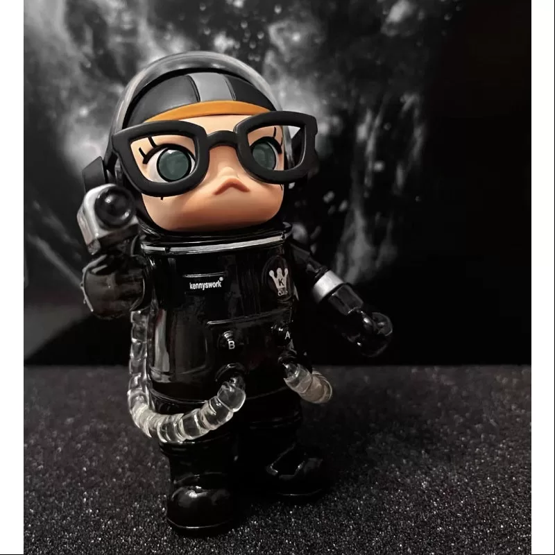 MEGA SPACE MOLLY 100% Alien Molly Obsidian LIMITADA