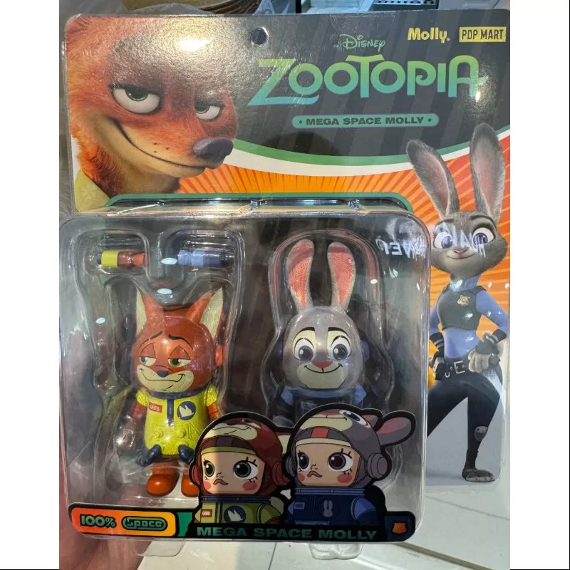 MEGA SPACE MOLLY 100% Disney Zootopia Crazy Animal LIMITADA