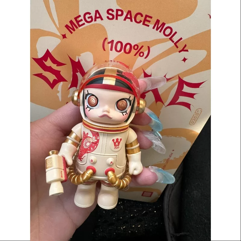 MEGA SPACE MOLLY 100% Snake Año Nuevo Blanco 2025 Limitada