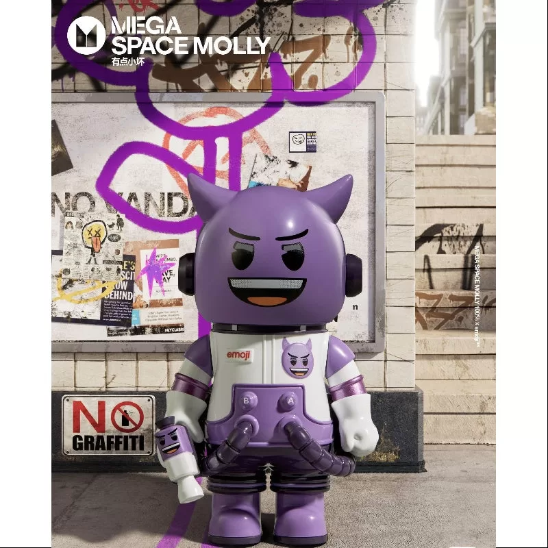 MEGA SPACE MOLLY 100% X emoji Serie LIL DEVIL