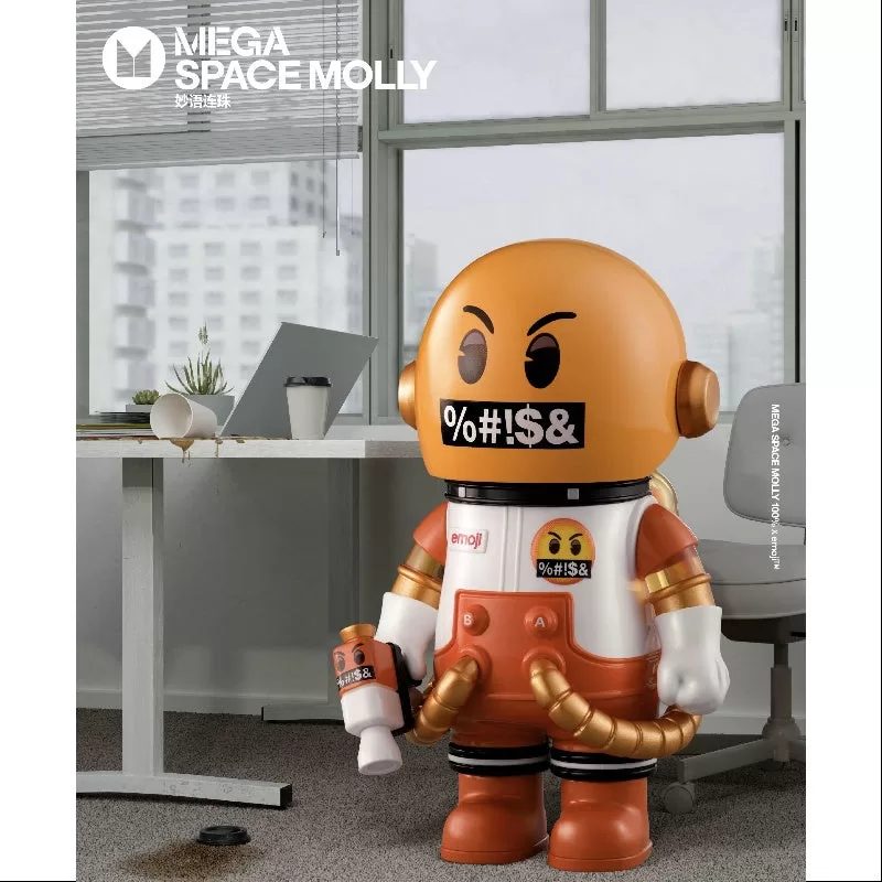 MEGA SPACE MOLLY 100% X emoji Serie MALAS PALABRAS