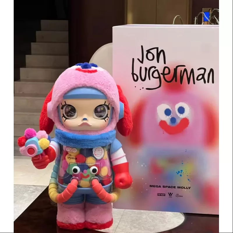 MEGA SPACE MOLLY 1000% Jon Burgerman 2025 Edición Limitada MEGA SPACE MOLLY 1000% Jon Burgerman 2025 Edición Limitada