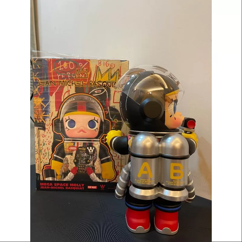 MEGA SPACE MOLLY 400% Jean Michel Basquiat 2023 LIMITADA MEGA SPACE MOLLY 400% Jean Michel Basquiat 2023 LIMITADA