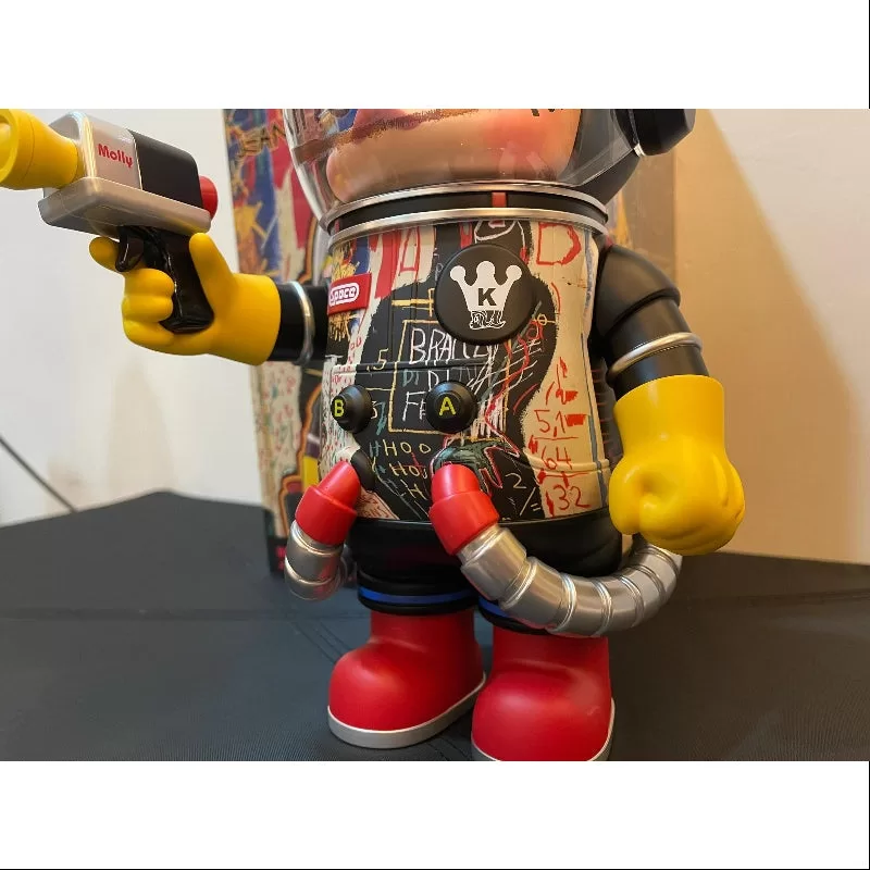 MEGA SPACE MOLLY 400% Jean Michel Basquiat 2023 LIMITADA MEGA SPACE MOLLY 400% Jean Michel Basquiat 2023 LIMITADA