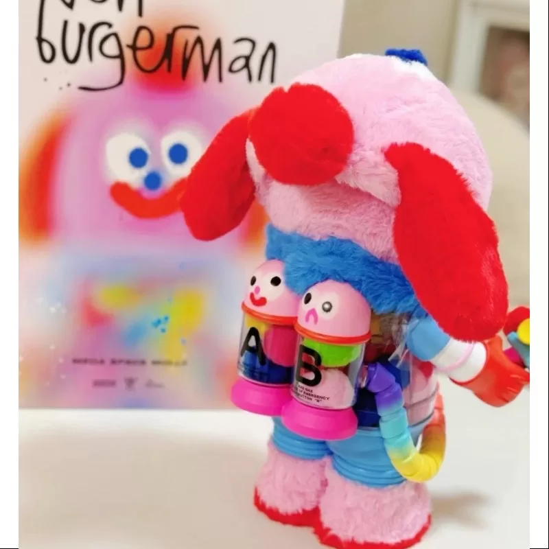 MEGA SPACE MOLLY 400% Jon Burgerman 2025 Edición Limitada