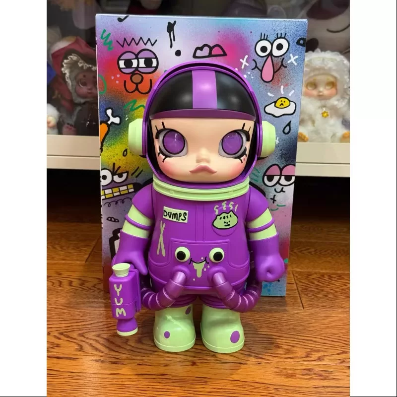 MEGA SPACE MOLLY 400% Jon Burgerman Serie Cadetes Espaciales DUMPS 2025 Edición Limitada