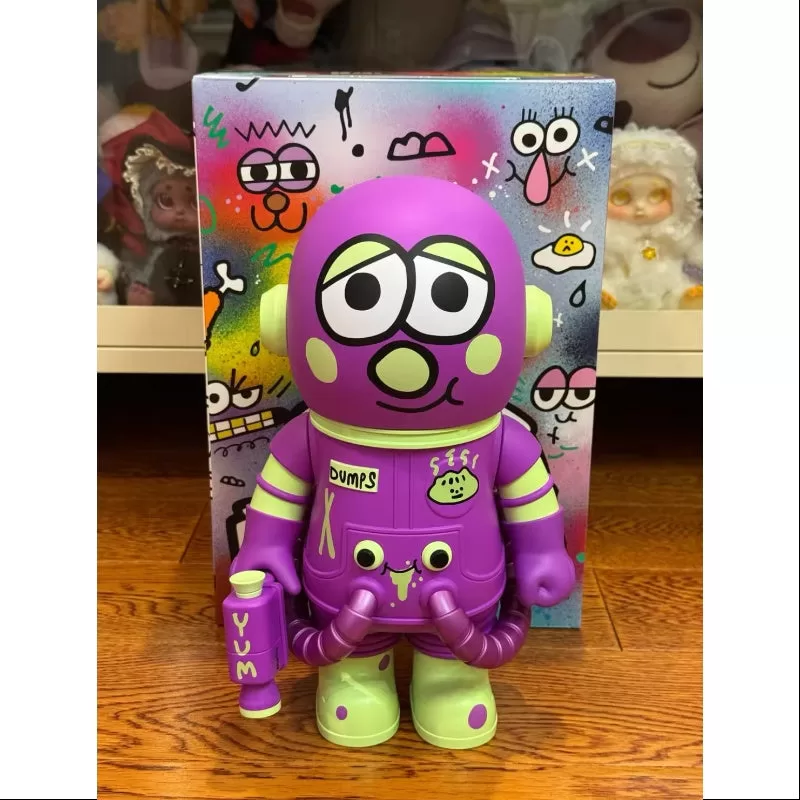 MEGA SPACE MOLLY 400% Jon Burgerman Serie Cadetes Espaciales DUMPS 2025 Edición Limitada