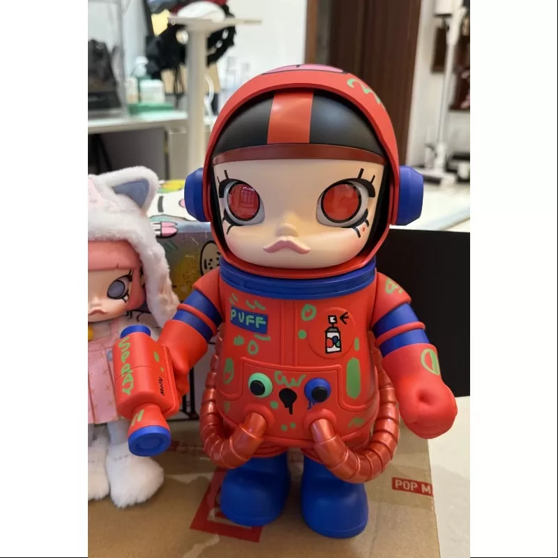 MEGA SPACE MOLLY 400% Jon Burgerman Serie Cadetes Espaciales PUFF 2025 Edición Limitada