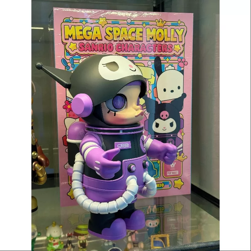 MEGA SPACE MOLLY 400% Personajes de Sanrio Serie Kuromi 2024 LIMITADO MEGA SPACE MOLLY 400% Personajes de Sanrio Serie Kuromi 2024 LIMITADO