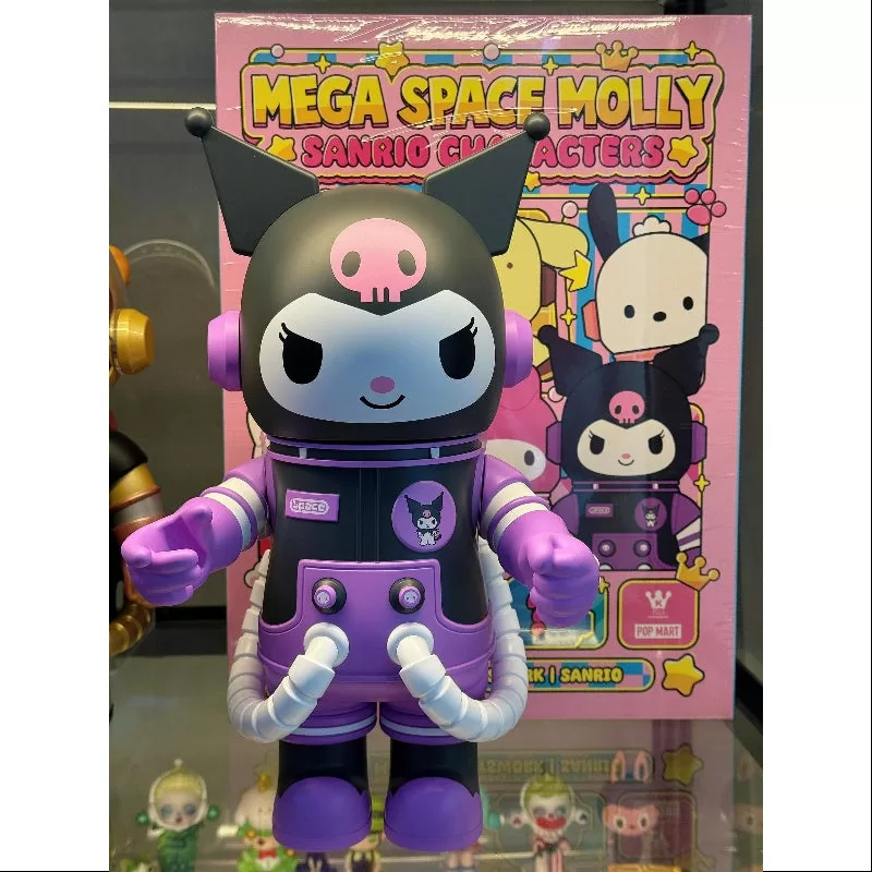 MEGA SPACE MOLLY 400% Personajes de Sanrio Serie Kuromi 2024 LIMITADO