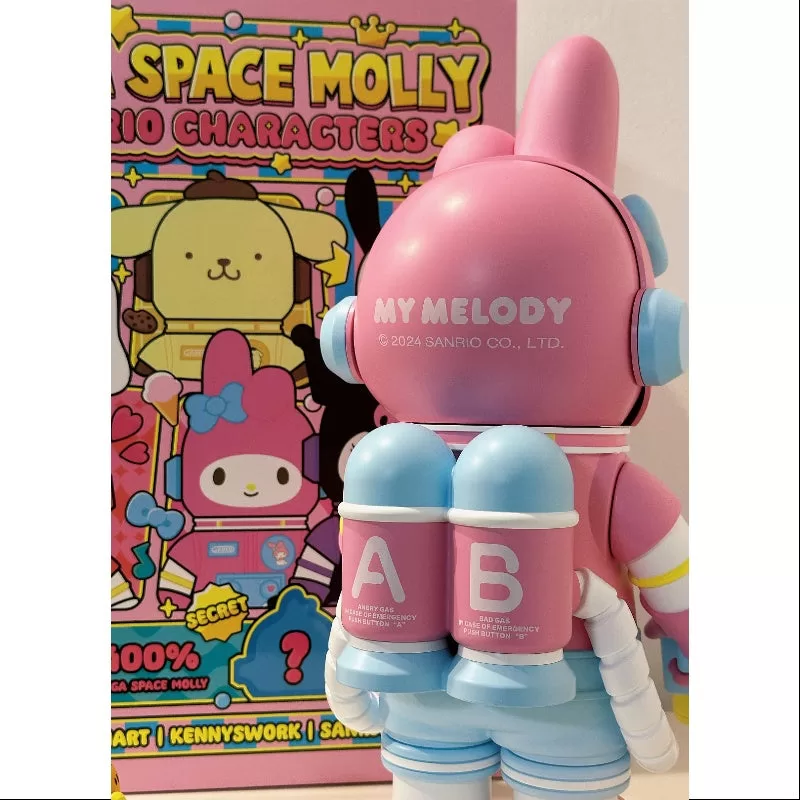 MEGA SPACE MOLLY 400% Personajes de Sanrio Serie My Melody 2024 LIMITADO MEGA SPACE MOLLY 400% Personajes de Sanrio Serie My Melody 2024 LIMITADO