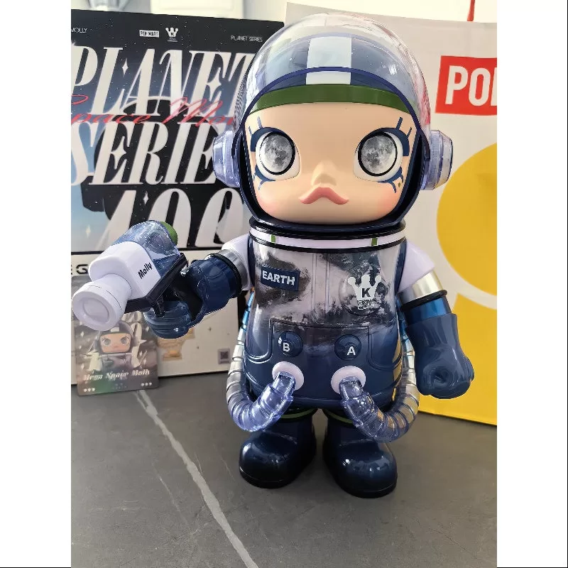 MEGA SPACE MOLLY 400% Planet Series Super Secret Earth 2023 LIMITADO