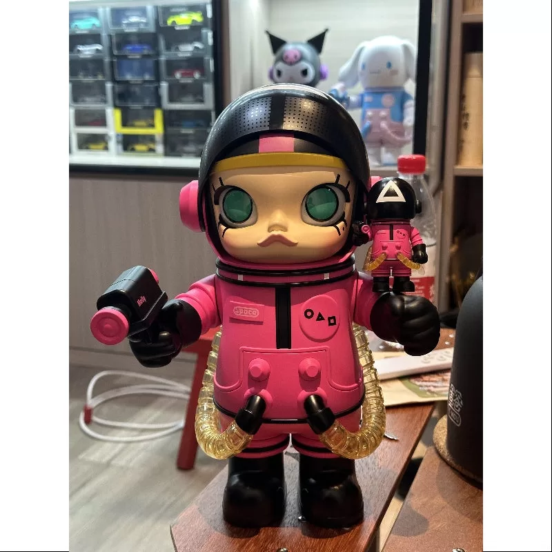 MEGA SPACE MOLLY 400%+100% Juego del Calamar Rosa 2024 Limitada MEGA SPACE MOLLY 400%+100% Juego del Calamar Rosa 2024 Limitada